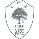 logo golf HD vertical blanc
