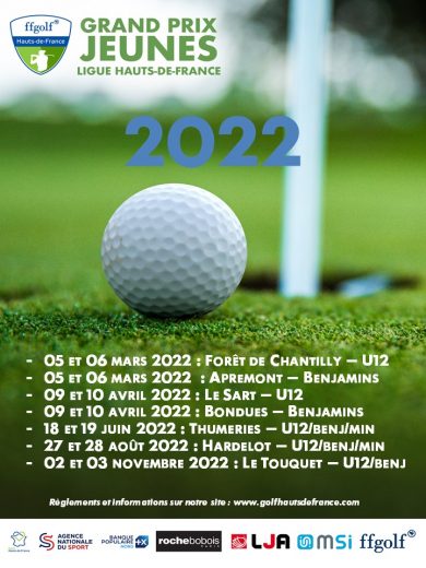 Calendrier Grand Prix Jeunes Golf 2023 Grand Prix Jeunes | Golf Hauts De France